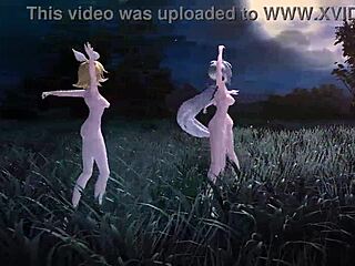 Kagamine Rin Meiko Haku Nude Mod Reveals Big Tits Ass Goddess
