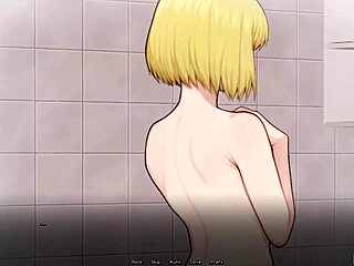 bunkered with femboy 05 teases petite shemale's small cock close-up