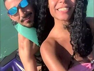 novinha ditches hubby on beach fucks jetski instructor wildly
