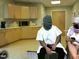 Doctor me and nurse on break dirty talking while licking and slapping assplay