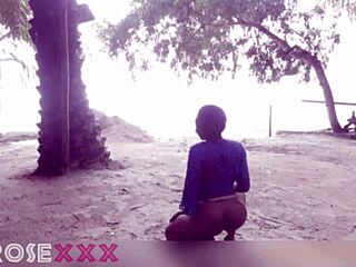 hey you ever seen a mature babe get fucked butt naked right out in public on the beach?