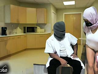 Doctor me and nurse on break dirty talking while licking and slapping assplay