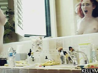 Redhead Penny Lay Squirts Endlessly Under Rough Domination Choking Gagging