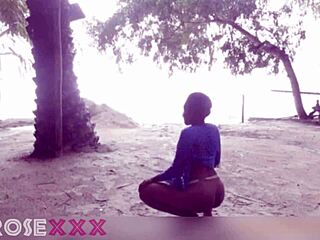 hey you ever seen a mature babe get fucked butt naked right out in public on the beach?