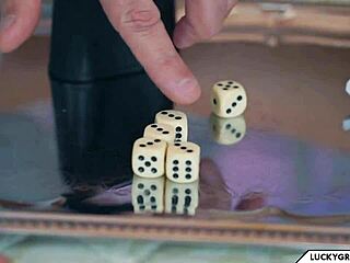 Grandpa's big tits teen games turn into hot blowjob and fuck with cute young beauty