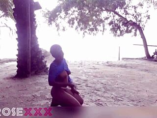 hey you ever seen a mature babe get fucked butt naked right out in public on the beach?