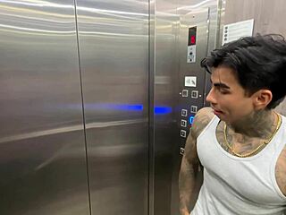 from neighbors to crazy lovers, this hot latina casting in elevator drives me wild with her big tits bouncing.