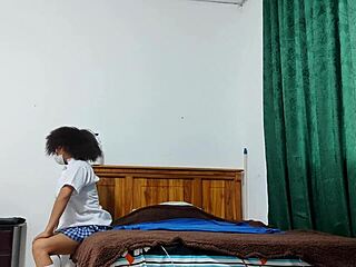 busty mature in student uniform flashing big tits... joi assplay tease 😘📚🍑
