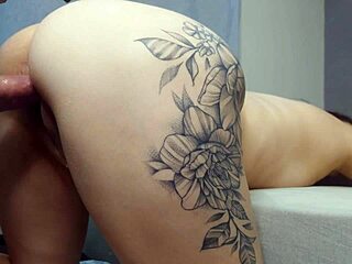 Wife Cheats Fucks Husband's Friend While He's Out!