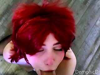 בחורה חמודה באהגאו יורקת ומציצה חזק על הזין הענק שלך בגרון עמוק POV