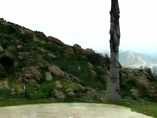 Super Sexy Couple Fucks Rough Doggystyle by Pool in Heels Licking Pussy Cum