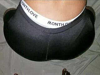 damn! hot latina trainer fucks me after gym couch workout