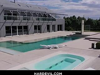 Anita Blanche screams for anal A2M messy facial!