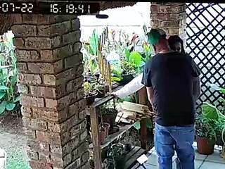 cuckold buddy films me pounding his petite slut wife's pussy doggystyle while he jerks