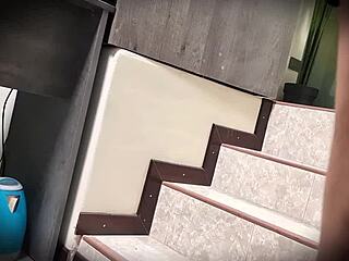 Upskirt nympho secretary flashes pussy outdoor nataly!