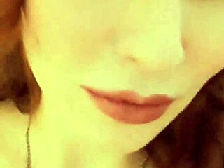 Big Tits Redhead MILF Masturbates to Creampie Tease with Juicy Pussy Close-Up