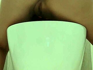 asian teen anal play... squirting in bathroom 💦🚽