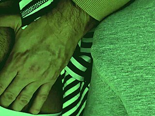 stranger sneaks cock under her skirt panties on crowded bus cums inside