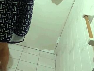 Filmed in shower then bent over for juicy anal doggy from behind?