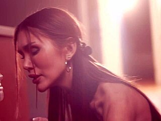 kitchen lickfest got me moaning orgasming all over her tongue