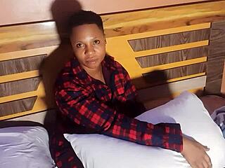 Pretty Ebony Princess Teases with Big Tits and Wet Pussy in Homemade Casting