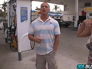 blonde and brunette teens join pornstar charlie chase in public bus orgy humiliation