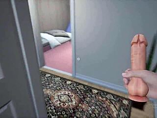 stepmom trapped in washing machine begs for rough machine sex rescue