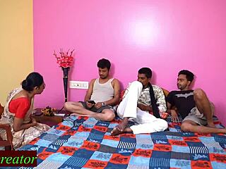 desi wife swaps with boss for indian office sex 😈💦