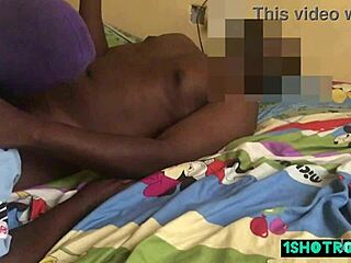 Jet lady lover rides monster cock while sucking it deep