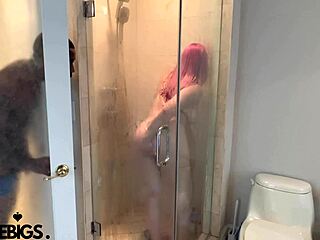 big booty latina gets showered in doggystyle and missionary pounding