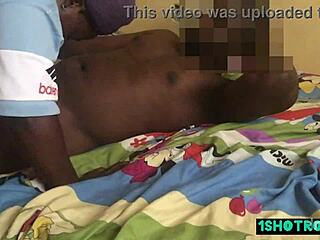 Jet lady lover rides monster cock while sucking it deep