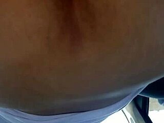 Chubby BBW Latina Teen Rides Fat Cock Outdoors Public