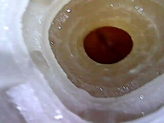 INSIDE VIEW FUCKING HUGE COCK DEEP IN FLESHLIGHT UNTIL MASSIVE CUMSHOT