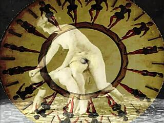 vintage erotic art captures timeless sensual scenes from the past.