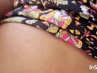 Step sister begs brother to film their dirty first sex close-up.