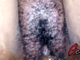Oh yes, hairy creamy pussy rides hairy bbc close-up