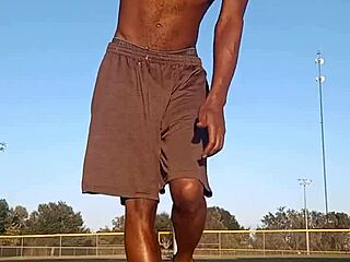 TASTE THE AIR? SKINNY ATHLETIC BRUNETTE TEASES DADDY IN DORM