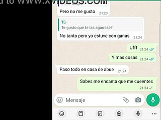 girlfriend confesses wild past fucks on phone