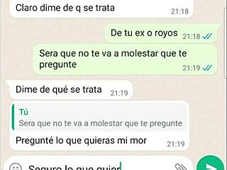 girlfriend confesses wild past fucks on phone