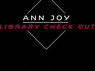 finnish milf ann joy seduces with a steamy library encounter full of desire