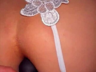 Asian Anal Slut with Butt Plug Takes Full Creampie Deep in Ass