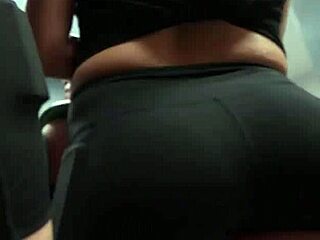 whoops! sneaky locker room fuck with petite cutie goes totally public 😏💦