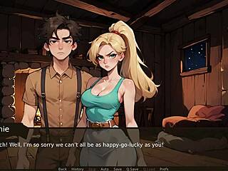 new ebony girl in town loves my dick farmer kink taboo hentai game ep 17