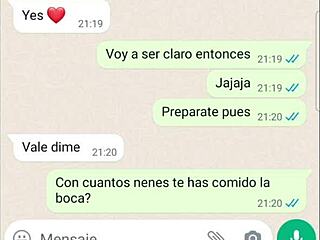 girlfriend confesses wild past fucks on phone