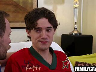i'm watchin football with stepdad then we end up fuckin hard