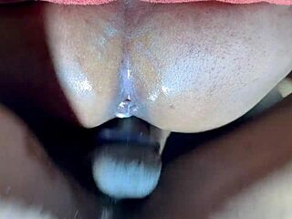 mature milf's pussy stretched wide and wrecked hard by massive black monster cock pounding nonstop
