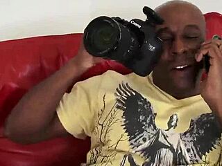 omg london's oiled natural big tits bounce while ebony sucks his monster cock 😍💦