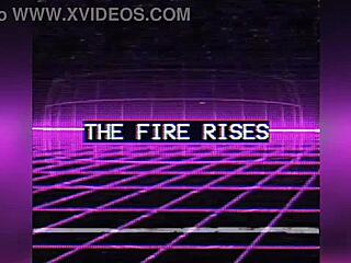 yo blonde tits babe ayden george makes the fire rise hot