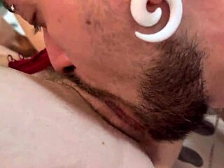 Skinny teen wife sucks cock does footjob then gets pussy licked and fucked barefoot