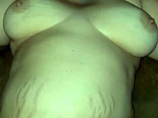 pregnant milf seduces with swollen belly and horny cravings